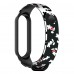 Ремешок TPU Armorstandart Cartoon для Xiaomi Mi Band 7 6 5 Mickey Siluet Black (ARM59256)