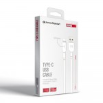 Кабель USB-Type-C ArmorStandart AR12 3A 1m White (ARM59530)