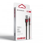 Кабель USB-Type-C ArmorStandart AR15 2.4A 1m Black (ARM59536)