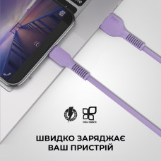 Кабель USB-Type-C ArmorStandart AR88 2.4A 1m Purple (ARM60007)