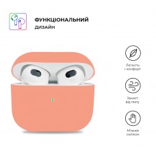 Чехол ArmorStandart TPU Ultrathin для кейса наушников Apple AirPods 3 Pink (ARM60288)