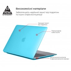 Чехол для ноутбука PC Armorstandart Air Shell для Apple MacBook Air 13.3 2018 (A2337 A1932 A2179) Blue (ARM60330)