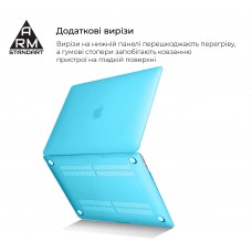 Чехол для ноутбука PC Armorstandart Air Shell для Apple MacBook Air 13.3 2018 (A2337 A1932 A2179) Blue (ARM60330)