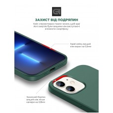 Чехол накладка TPU Armorstandart ICON2 для Apple iPhone 11 Pine Green (ARM60554)