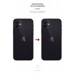 Защитная пленка на заднюю панель ArmorStandart для Apple iPhone 12 12 Pro Carbone Silver (ARM61066)