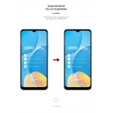 Гидрогелевая пленка ArmorStandart Matte для Oppo A15s (ARM61140) Transparent