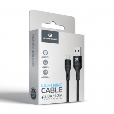 Кабель ArmorStandart AR87 USB-Lightning 3A 1.2m Black (ARM64037)