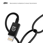 Кабель ArmorStandart AMQGJ2B Type-C-Lightning 1m Black (ARM64293)