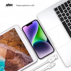 Кабель ArmorStandart AMD818L USB-Lightning 1.2m White (ARM64302)