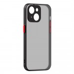 Чехол накладка PC Armorstandart Frosted Matte для Apple iPhone 14 Black (ARM64473)