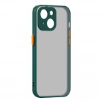 Чехол накладка PC Armorstandart Frosted Matte для Apple iPhone 14 Dark Green (ARM64489)