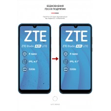 Гидрогелевая пленка ArmorStandart Matte для ZTE Blade A51 lite (ARM65649) Transparent