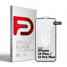 Защитное стекло ArmorStandart Pro 3D LE для Apple iPhone 14 Plus / 13 Pro Max Black (ARM65655)