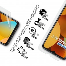 Гидрогелевая пленка ArmorStandart для Tecno Spark 10С (ARM68942) Transparent