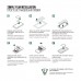 Гидрогелевая пленка ArmorStandart Supreme для Samsung Watch 6 44mm (6шт) (ARM70413) Transparent
