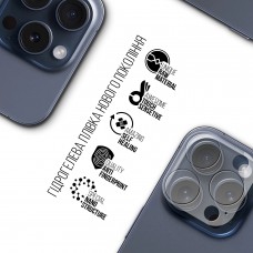 Гидрогелевая пленка ArmorStandart для камеры Apple iPhone 15 Pro Max (6шт) (ARM72557) Transparent