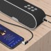 Кабель Audio Aux 3.5мм-3.5мм M/M SkyDolphin SR09 Rotate Aluminium 1m Black (AUX-000064)
