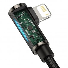 Кабель USB-Lightning Baseus Legend Series Elbow 2.4A 2m Black (CALCS-A01)