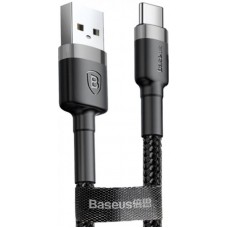 Кабель USB-microUSB Baseus Cafule 3m Black/Grey (CAMKLF-HG1)