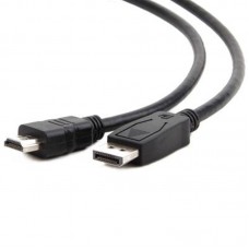 Кабель DisplayPort-HDMI Cablexpert 1.8m Black