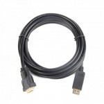 Кабель DisplayPort-DVI Cablexpert 3m Black