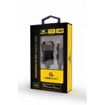 Кабель DisplayPort-DVI-D Dual link (24+1) Cablexpert 1.8m Black (CC-DPM-DVIM-4K-6)
