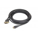 Кабель HDMI-DVI Gembird 3m Black Кабель HDMI-DVI Gembird 3m Black