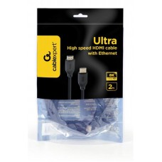 Кабель Cablexpert (CC-HDMI8K-2M) HDMI-HDMI v.2.1 2m Black