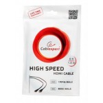Кабель HDMI-microHDMI v.2.0 Cablexpert 4.5m Black