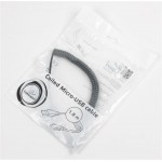 Кабель USB-MicroUSB Cablexpert 1.8m спиральный Black
