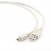 Кабель USB-MiniUSB 2.0 Cablexpert 0.9m White (CC-USB2-AM5P-3)