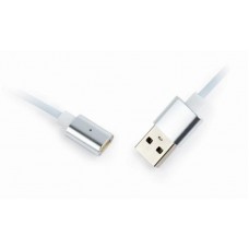 Кабель 3 в 1 USB-Lightning-MicroUSB-Type-C Cablexpert 1m Silver (CC-USB2-AMLM31-1M)