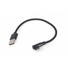 Кабель USB-Lightning Cablexpert 0.2m Black (CC-USB2-AMLML-0.2M)