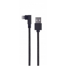 Кабель USB-Lightning Cablexpert 0.2m Black (CC-USB2-AMLML-0.2M)