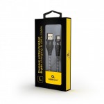 Кабель USB-Lightning Cablexpert премиум 2A 1m Black (CC-USB2B-AMLM-1M-BW)