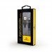 Кабель USB-Lightning Cablexpert премиум 2A 1m Black (CC-USB2B-AMLM-1M-BW)