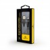 Кабель USB-Lightning Cablexpert премиум 2m 2.1A Black (CC-USB2B-AMLM-2M-BW)