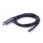 Кабель Type-C-HDMI Cablexpert 4K 60Hz 1.8m Black (CC-USB3C-HDMI-01-6)