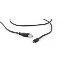 Кабель USB-MicroUSB Cablexpert A 1.8m Black