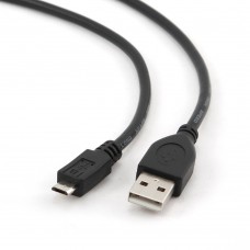 Кабель USB-MicroUSB Gembird 1m Black