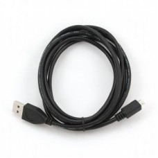 Кабель USB-MicroUSB Cablexpert 1.8m Black (CCP-mUSB2-AMBM-6)