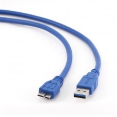 Кабель USB-MicroUSB Gembird 1.8m Blue (CCP-mUSB3-AMBM-6)
