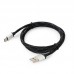 Кабель USB-Type-C Cablexpert 2.1A 2.5m Black (CCP-USB2-AMCM-2.5M)