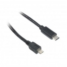 Кабель MicroUSB-Type-C Cablexpert 1.8m Black (CCP-USB2-mBMCM-6)