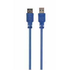 Удлинитель USB-USB 3.0 Gembird Premium 3m Blue (CCP-USB3-AMAF-10)