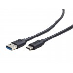 Кабель USB-Type-C Cablexpert 3A 0.1m премиум Black (CCP-USB3-AMCM-0.1M)