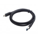 Кабель USB-Type-C Cablexpert Cablexpert 1m 2.1A премиум Black (CCP-USB3-AMCM-1M)