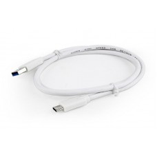 Кабель USB-Type-C Cablexpert 1m White