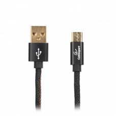 Кабель USB-Type-C Premium Cablexpert 1m Black
