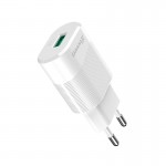Сетевое зарядное устройство Grand-X 1USB 2.1А White (CH-17WL) + cable USB-Lightning